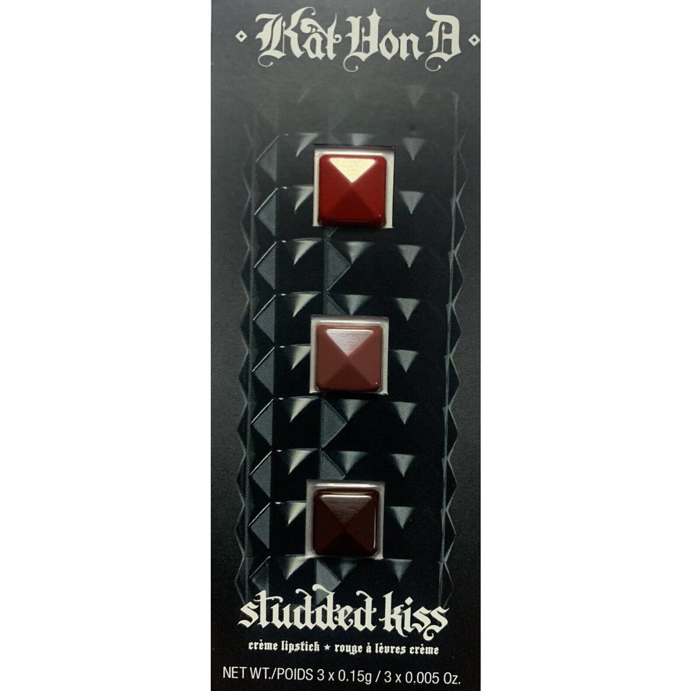 Kat Von D TATTOO LINER + LOCK-IT Setting Powder + STUDDED KISS Creme Lipstick - Picture 4 of 5